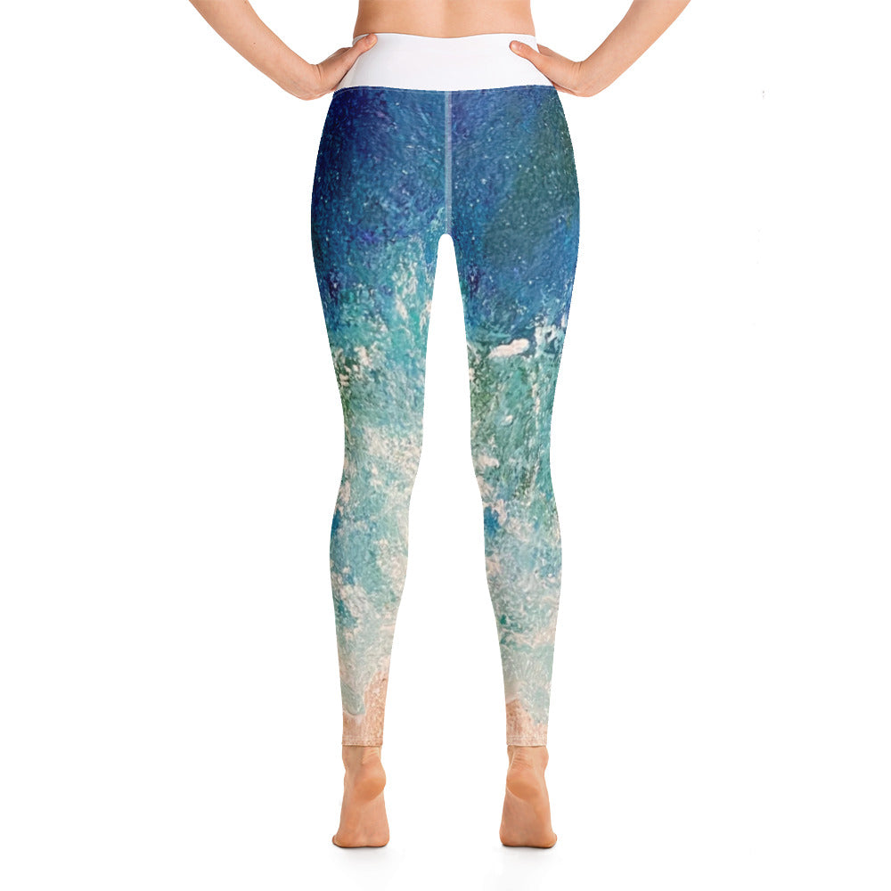 Beach Just Be Yoga Leggings