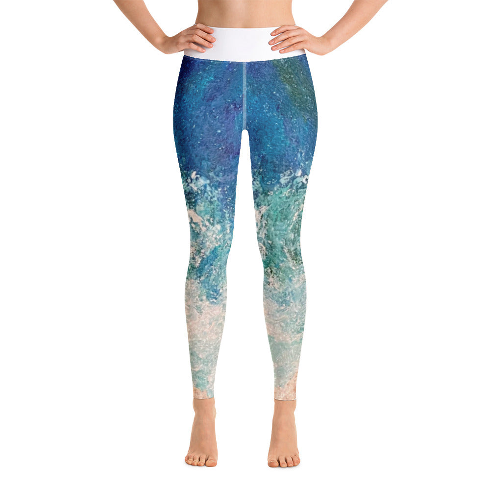 Beach Just Be Yoga Leggings