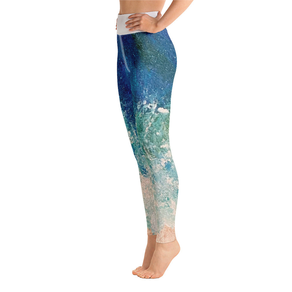 Beach Just Be Yoga Leggings