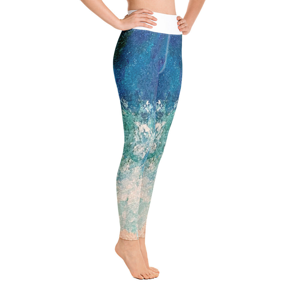 Beach Just Be Yoga Leggings